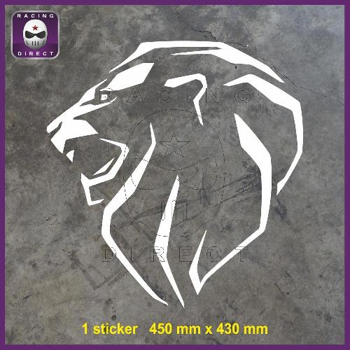 Sticker Lion PEUGEOT 45 cm pour capot PEUGEOT