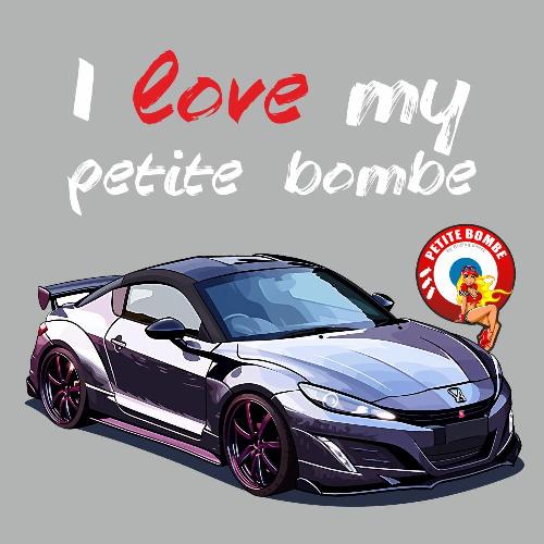 Peugeot RCZ t-shirt unisex I LOVE my petite Bombe 